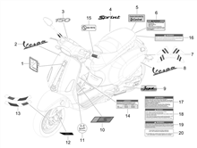 Plaketten - Verzierungen