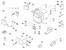 Fernschalteren - Batterie - Hupe