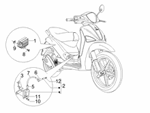 Spannungsreglerern - Elektronisches Steuergerern - Zündspule