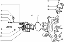 Zylinderkopf und ansaugstuteen