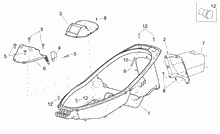 Sitz - Gepäckträger