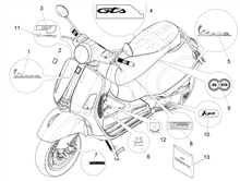 Plaketten - Verzierungen