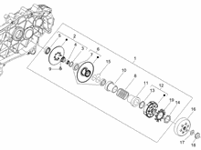 Getriebene riemenscheeiben