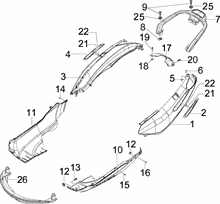 Seitenabdeckung - Spoiler