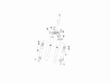 Hintere Radaufhängung/Federung - Stoßdämpfer