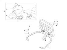 Hinterer Gepäckträger