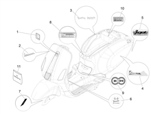 Plaketten - Verzierungen