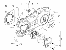 Kurbelwelledeckel - Kühlung kurbelgehäuse