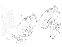 Schwungraddeckel - Ölfilter