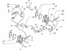 Bremschlauchen - Bremszangen