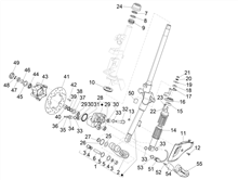 Gabel/Lenkerleitung - Steuersatz