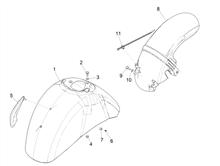 Radgehäuse - Radkotflügel