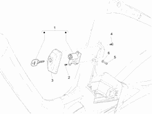 Hinterabdeckung - Kotflügellappen