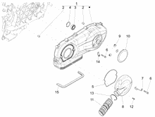 Kurbelwelledeckel - Kühlung kurbelgehäuse
