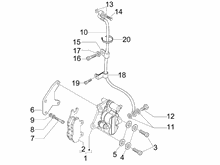 Bremschlauchen - Bremszangen