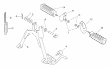 Fussrasten - Ständer