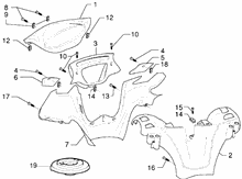 Stossdämpfer vorderer
