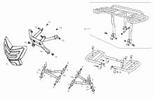 Schwinge - Stoßdämpfer