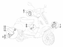 Spannungsreglerern - Elektronisches Steuergerern - Zündspule