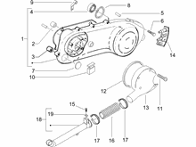 Kurbelwelledeckel - Kühlung kurbelgehäuse