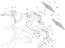 Hinterabdeckung - Kotflügellappen