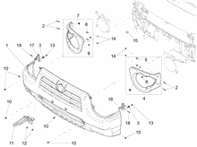 Verkleidungen vorne - Spritzschutz