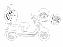 Spannungsreglerern - Elektronisches Steuergerern - Zündspule