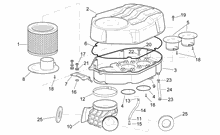 Hinterrad trommelbremse