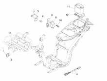 Fernschalteren - Batterie - Hupe