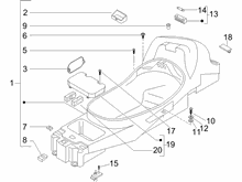 Schutzhelmgehäuse - Untersitz