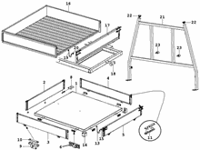 Offene Ladefläche - Ladeklappen