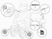 Plaketten - Verzierungen