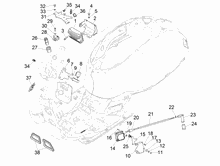 Spannungsreglerern - Elektronisches Steuergerern - Zündspule