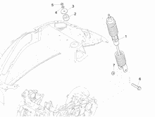 Hintere Radaufhängung - Stoßdämpfer