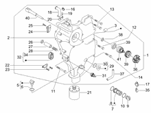 Schwungraddeckel - Ölfilter