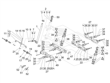 Gabel/Lenkerleitung - Steuersatz