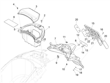 Hinterabdeckung - Kotflügellappen