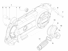 Kurbelwelledeckel - Kühlung kurbelgehäuse