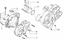 Befestigung schaltsegment