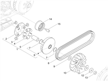 Antriebsriemenscheibe