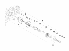Getriebene riemenscheeiben