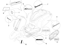 Plaketten - Verzierungen