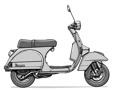 Vespa PX 200 E