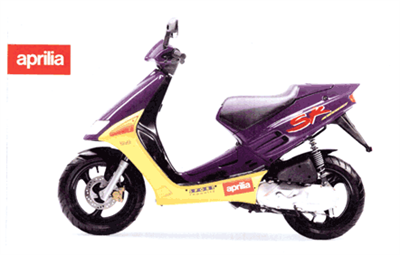 SR 50 AIR Vertical cylinder 1993-1996 (EMEA)