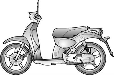 Scarabeo 100 2T eng.Yamaha 2000 (EMEA)