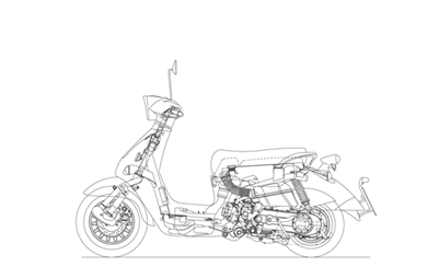 Mojito 125 4T E3 2008 (EMEA, APAC)